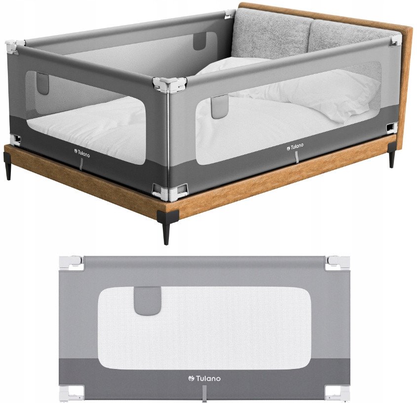 Barierka Zabezpieczająca Ochronna Do Łóżka Tulano Cover 44 140 Cm X 70 Cm