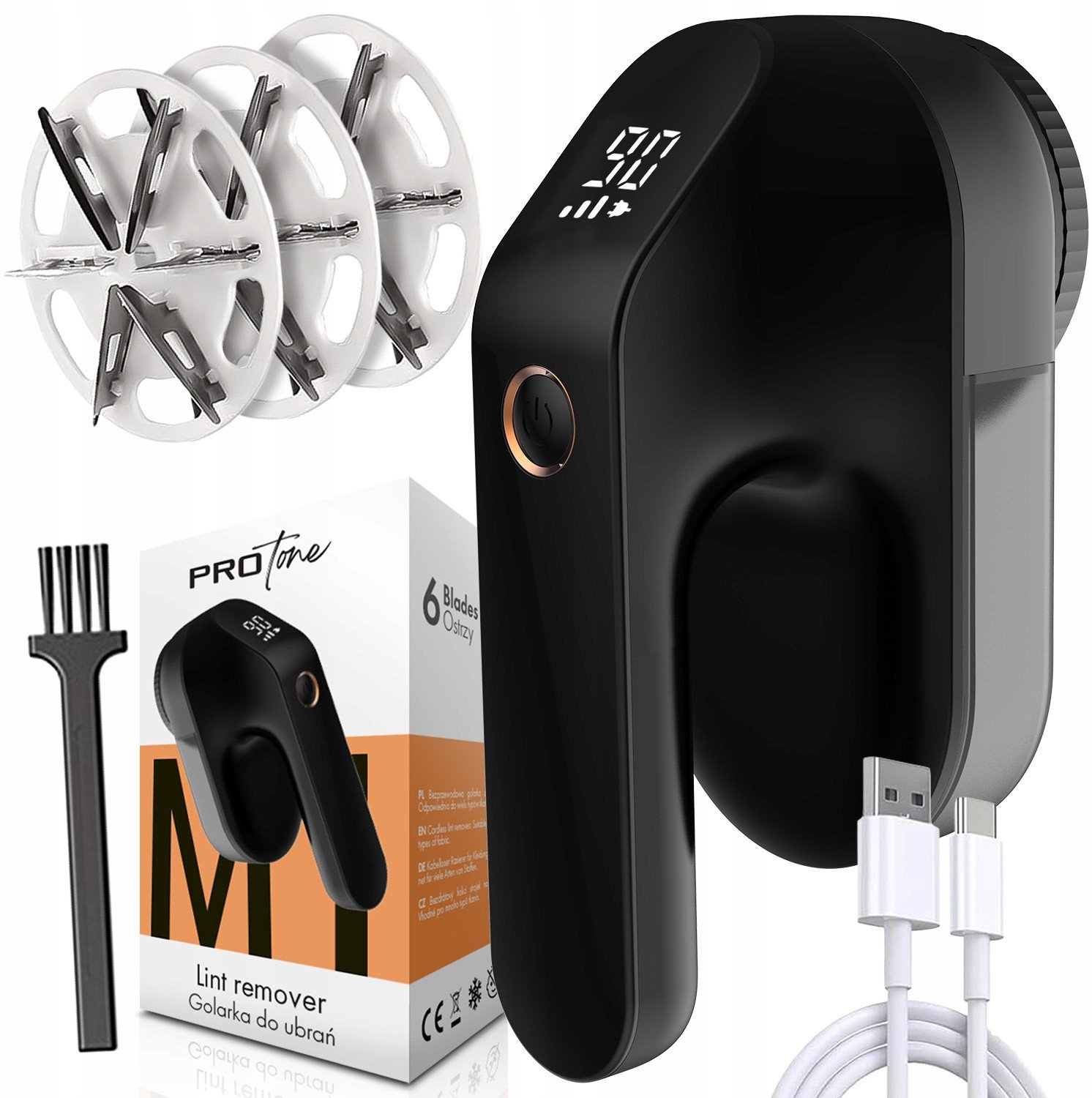 GOLARKA DO UBRAŃ M1 BLACK