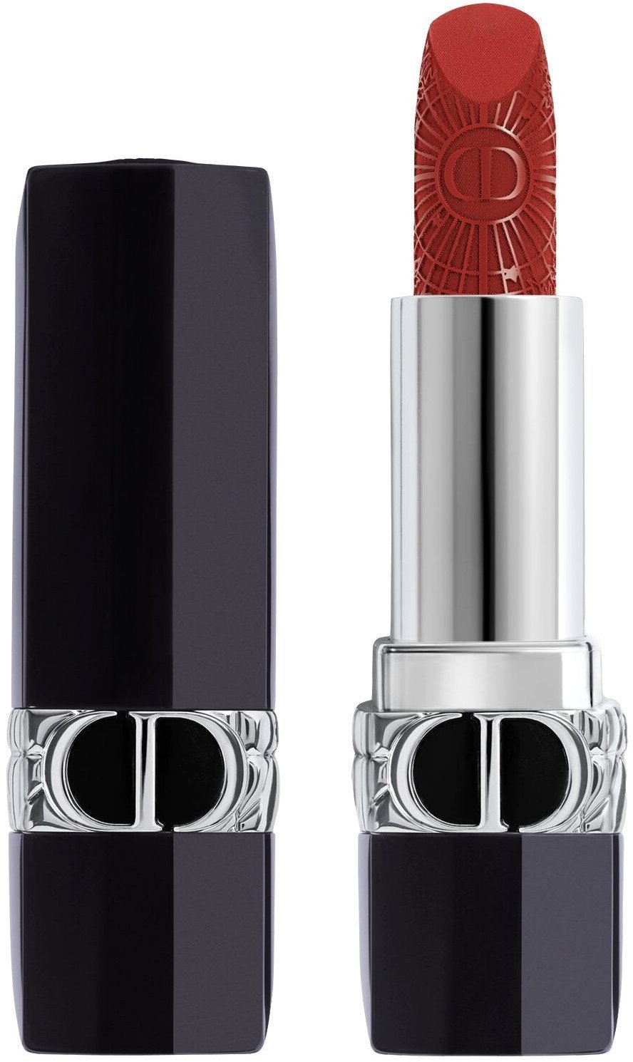 Christian Dior, Couture Colour, Velvet, Cream Lipstick, 999, Refillable, 3.5 g For Women
