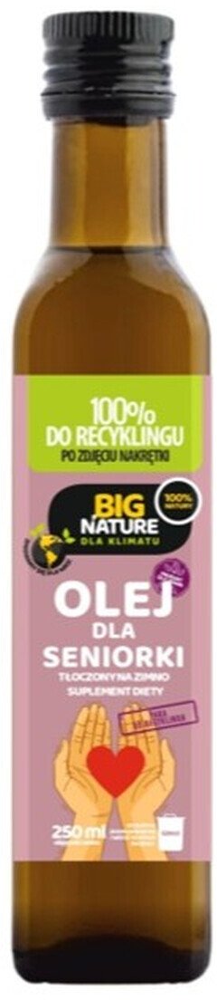 Big Nature Olej dla seniorki tłoczony na zimno 250ml