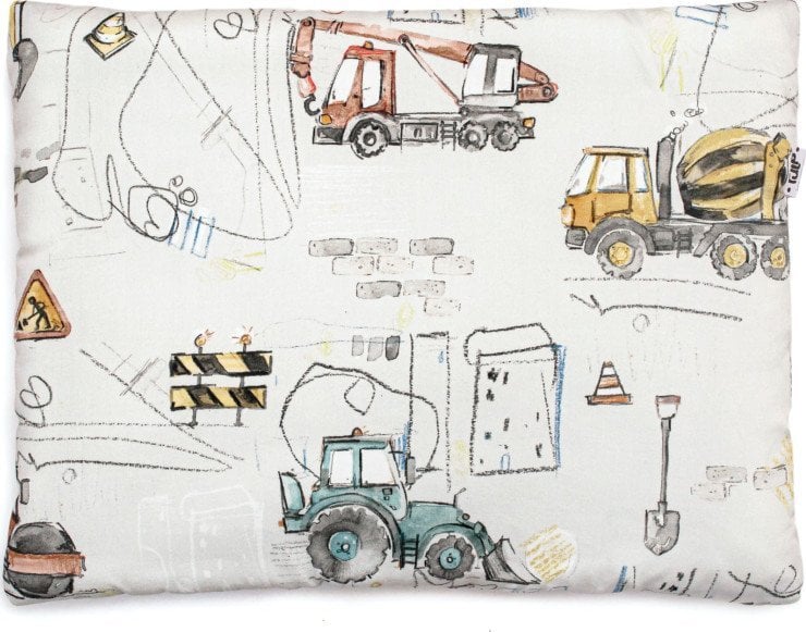 PULP-PODUSZKA BAWEŁNIANA PŁASKA 58X40CM PLAC BUDOWY