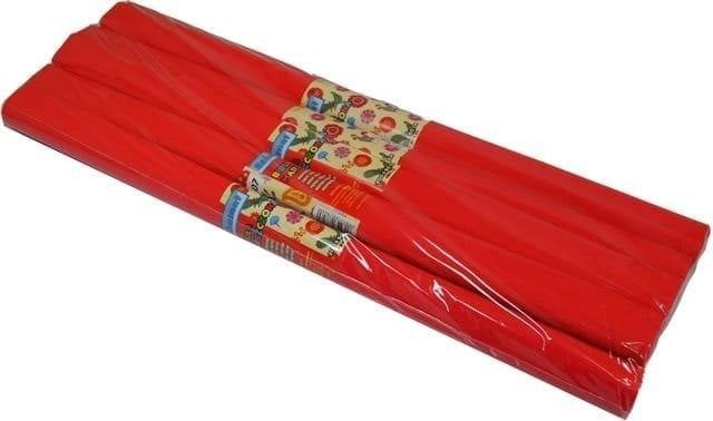 SCHEMAT Bibuła marszczona 07 czerwona (10szt)