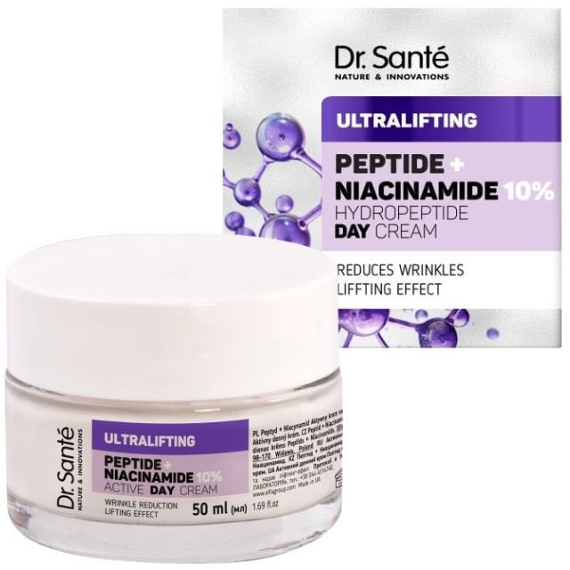 DR.SANTE Peptide + Niacinamide Aktywny krem na dzień 50 ml