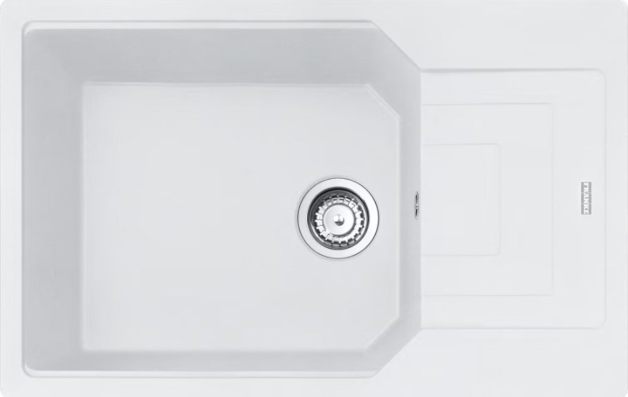 Zlewozmywak Franke Zlewozmywak 1k wbudowywany Fragranit+ Urban UBG 611-78 XL Biały Polarny