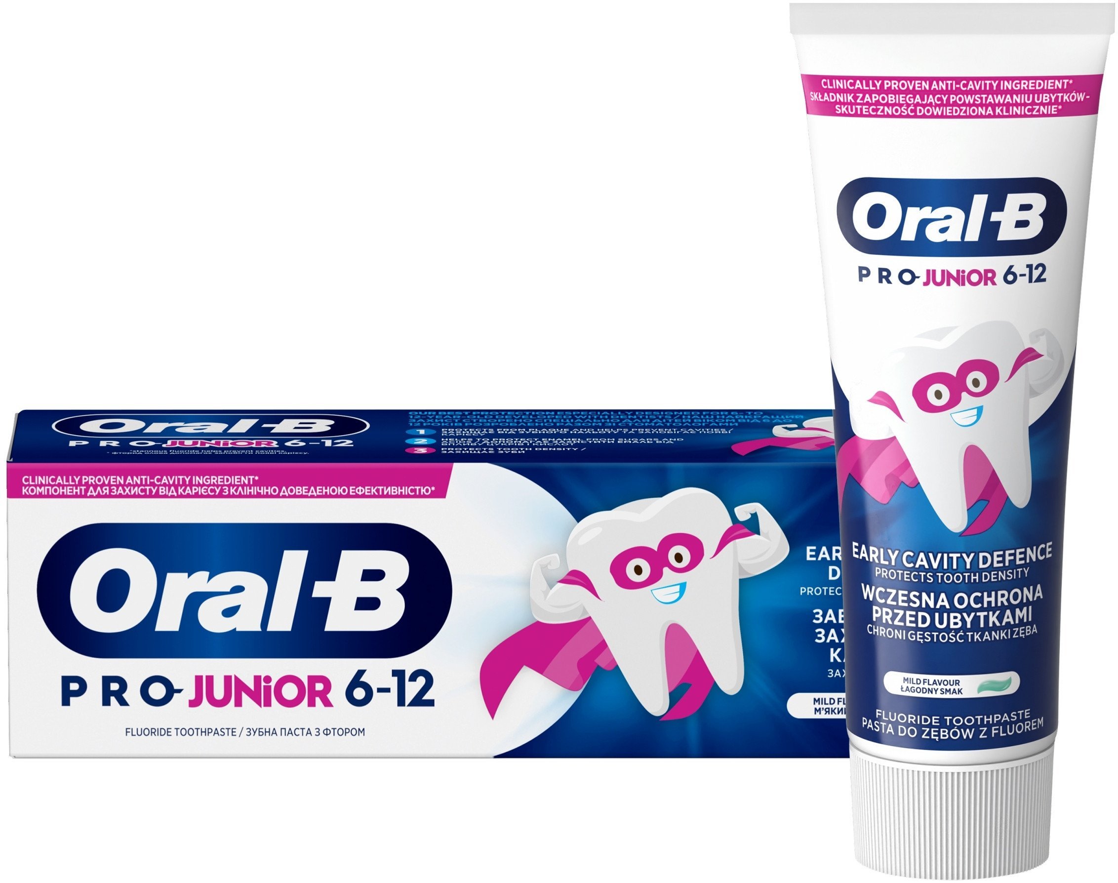 ORAL-B PASTA dla dzieci PRO-JUNIOR 6-12