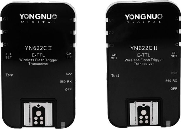 Yongnuo Yongnuo 2 x Wyzwalacz radiowy YN-622II C Canon TTL