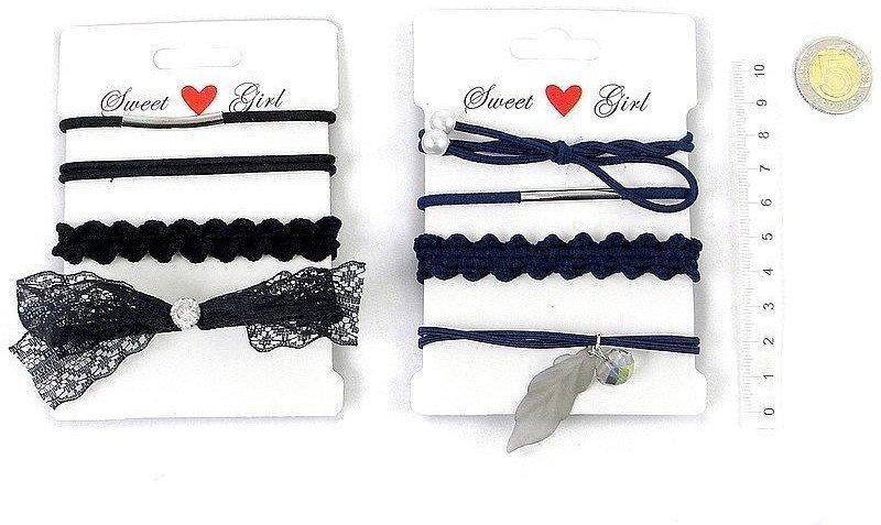 Gumek do włosów 12x8cm 4szt