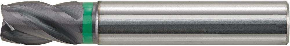 Frez trzpieniowy pełnowęglikowy,6mm TiAlN typ UNI 4-ostrz. HA 35-38 FORMAT