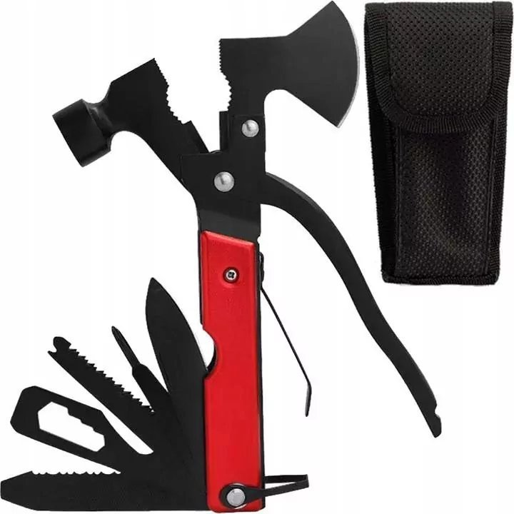 Dexxer Multitool narzędzie wielofunkcyjne 17 w 1 z siekierką w pokrowcu MT-PRO-5 uniwersalny