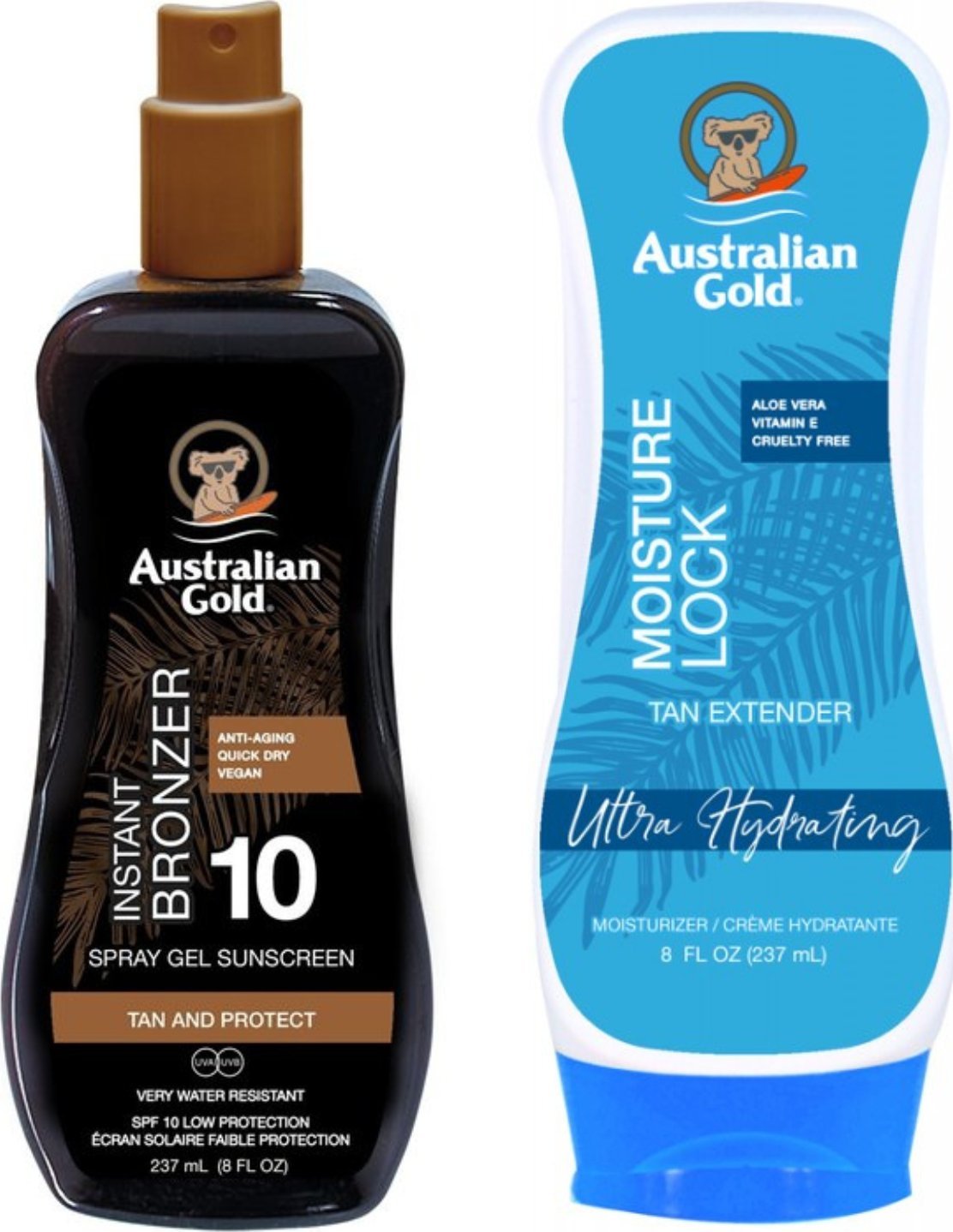 Australian Gold Spray Bronzer SPF10 + Moisture Lock 237ml