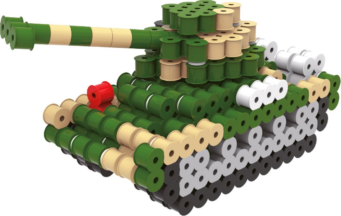 KORALIKI DO PRASOWANIA IRON BEADS WOJSKO pojazd