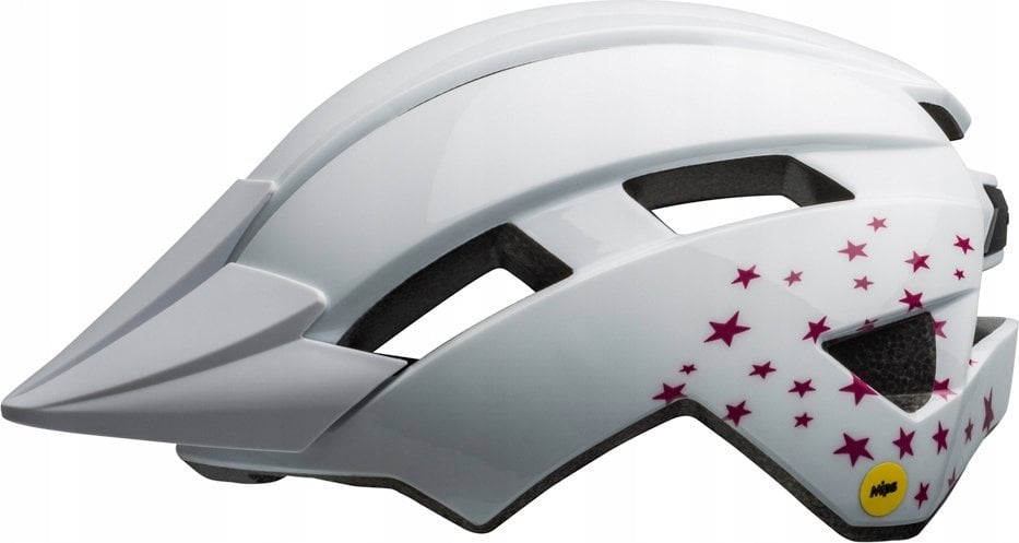 Bell Kask juniorski BELL SIDETRACK II INTEGRATED MIPS white stars roz. Uniwersalny (50–57 cm) (NEW)