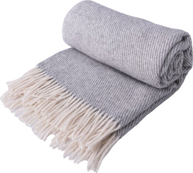 Multitex Koc 140 x 200 Wełniany z frędzlami Maori MATEX 44