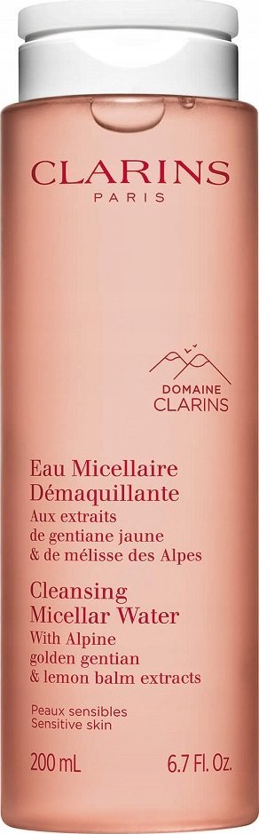 Clarins Cleansing Micellar Water Oczyszczający płyn micelarny z ekstraktami z ziół alpejskich 200ml