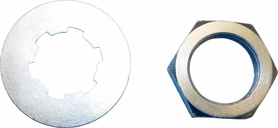 Z.P.H. Moto-Mer Podkładka i nakrętka zębatki zdawczej WSK 125