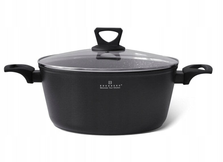 Edenberg Garnki Edenberg EB 8140 zest.8 szt. marmurkowych gaz/indukcja**