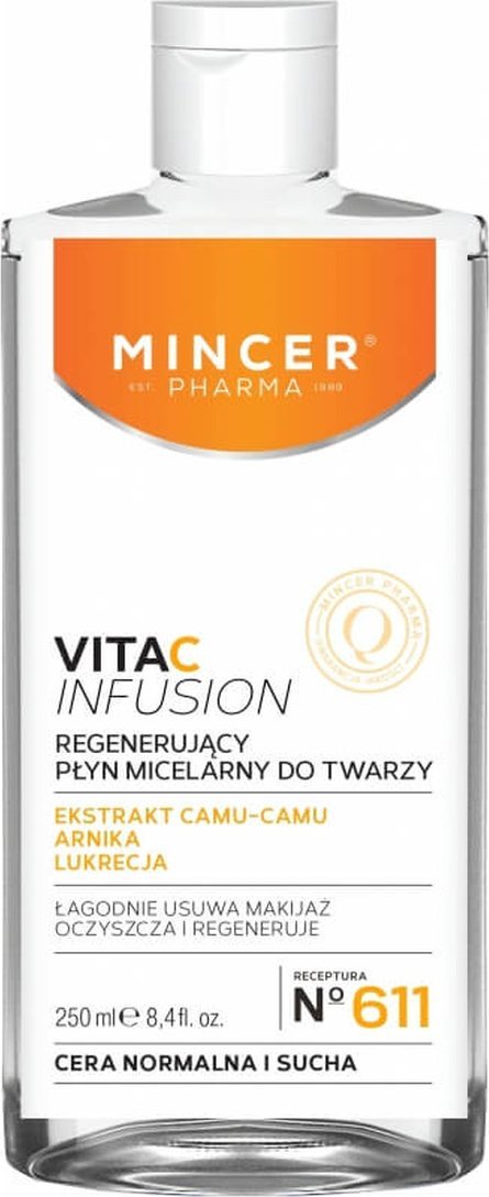 Mincer Vita C Infusion Płyn micelarny regenerujący do twarzy 250ml