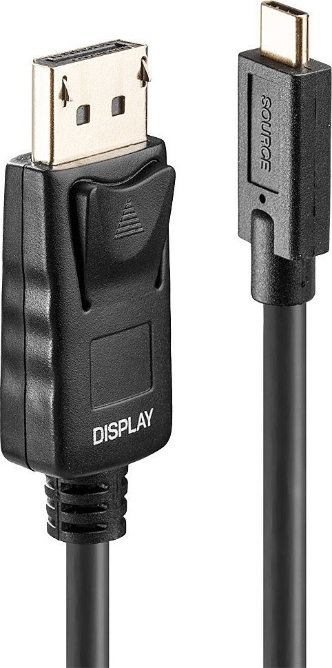 Kabel USB Lindy USB-C - DisplayPort 10 m Czarny (43307)