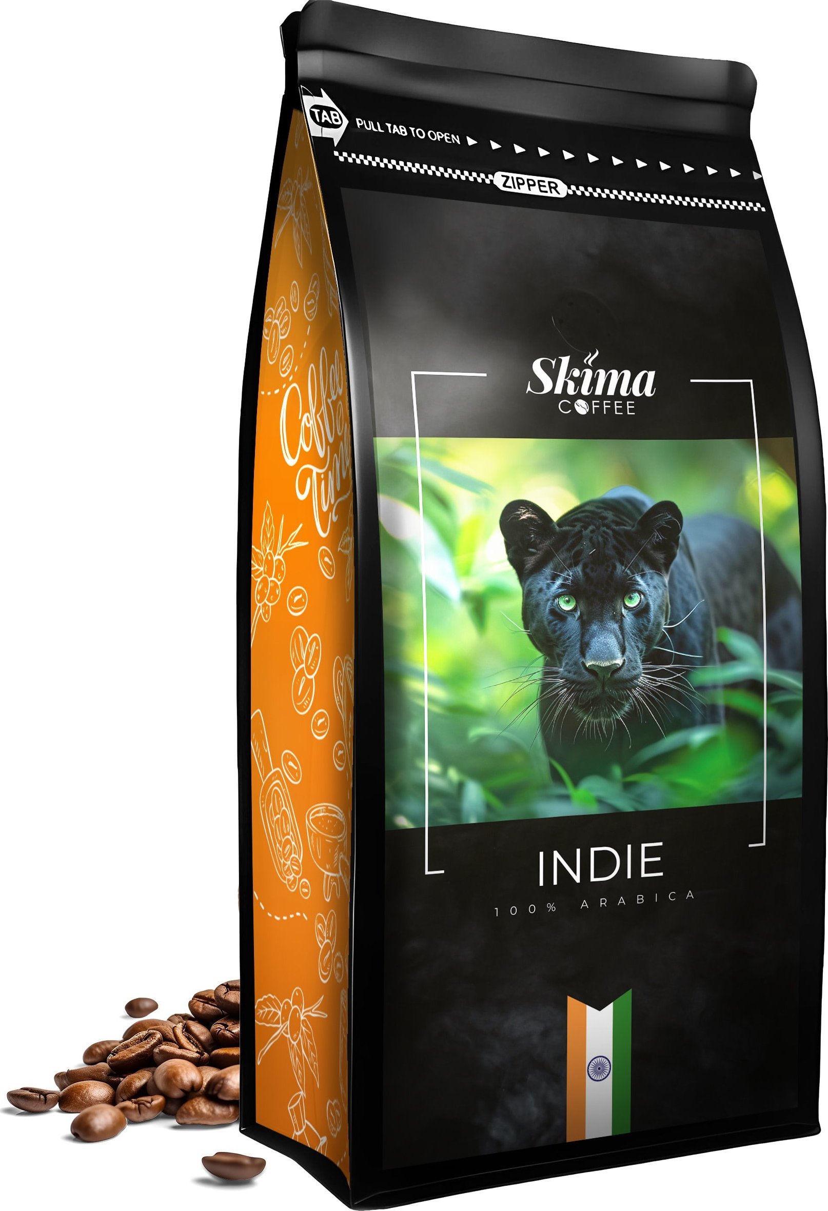 Kawa ziarnista SkimaCoffee Indie 1 kg