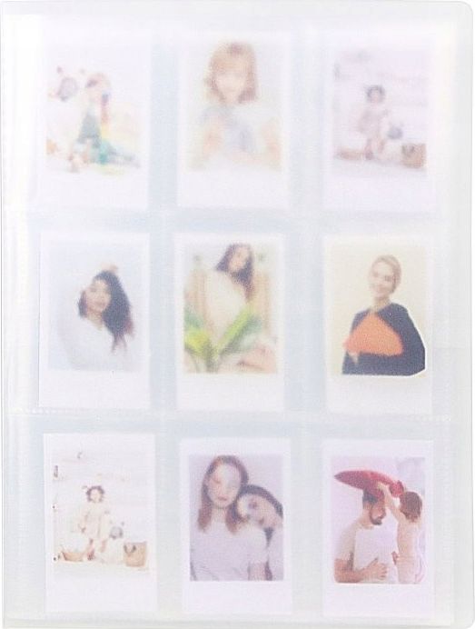 LoveInstant Album A4 do Zdjęć 288x do Fujifilm INSTAX Mini 90 9 8 7 11 Przezroczysty