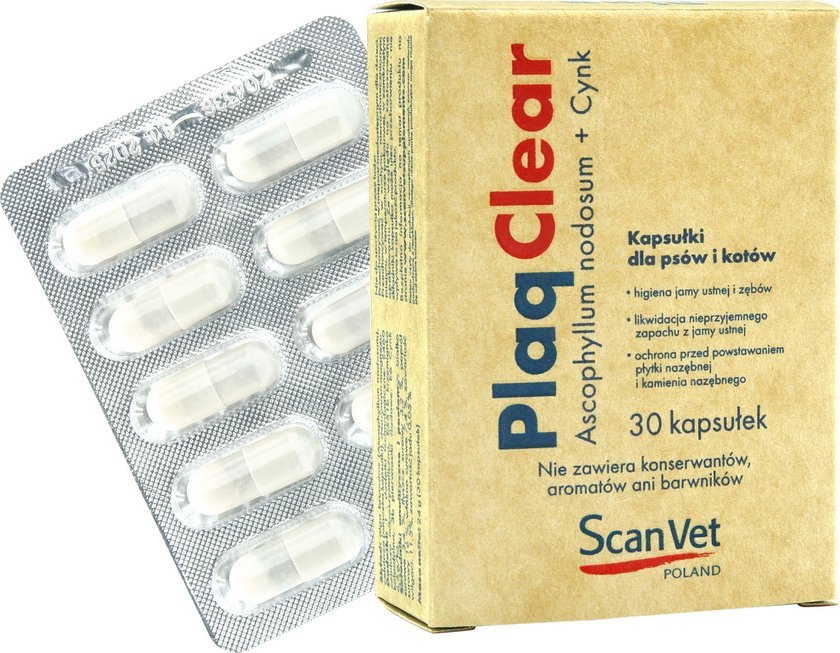 ScanVet Plaq Clear 30 kapsułek