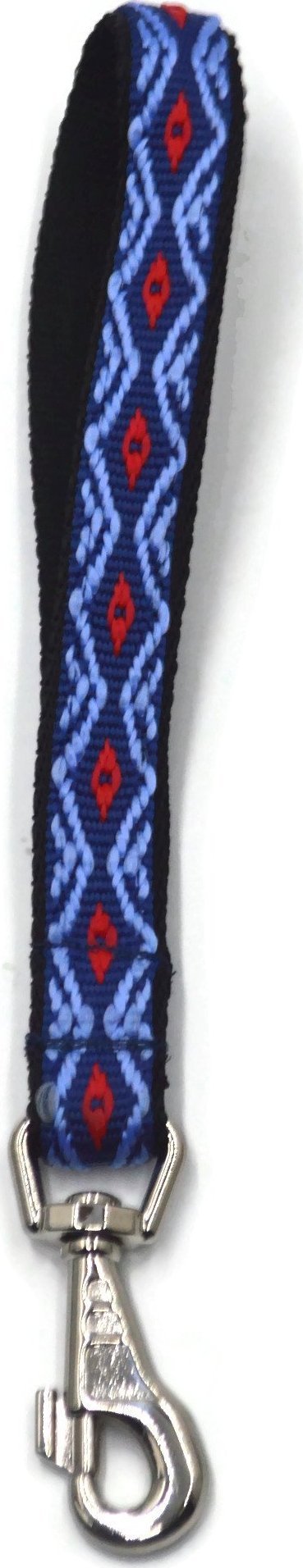 Alizoo Mocna podwójna rączka do obroży 25mm Romb - ALIZOO