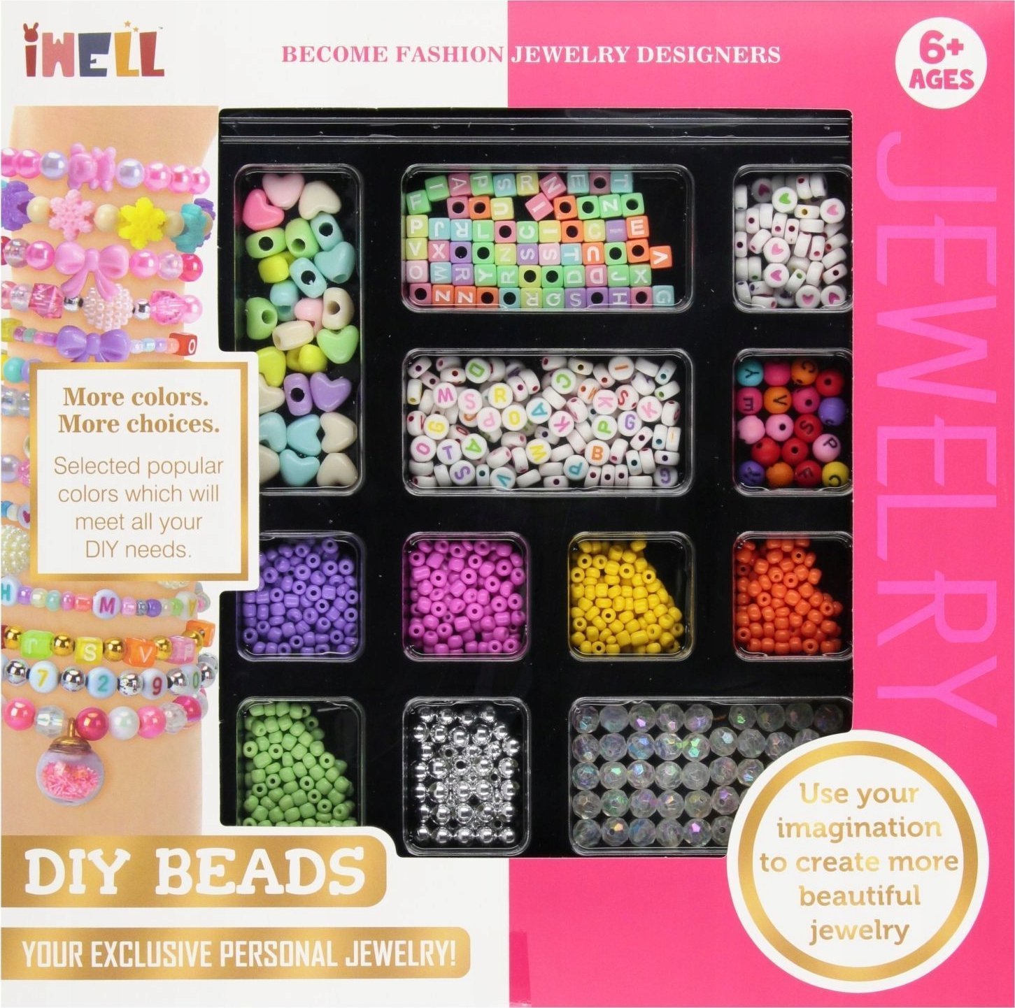 KORAL DO NAWLEK BIZUTER 27X27X4 MC WB 48/96