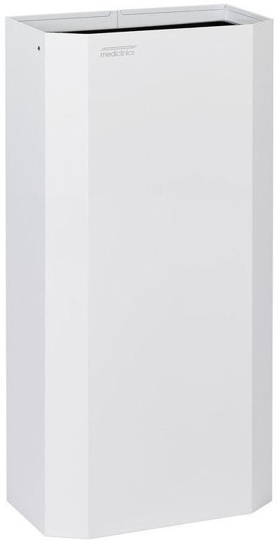 MEDICLINICS PPA4279 popieriaus šiukšliadėžė su maišo laikikliu 40L,balta