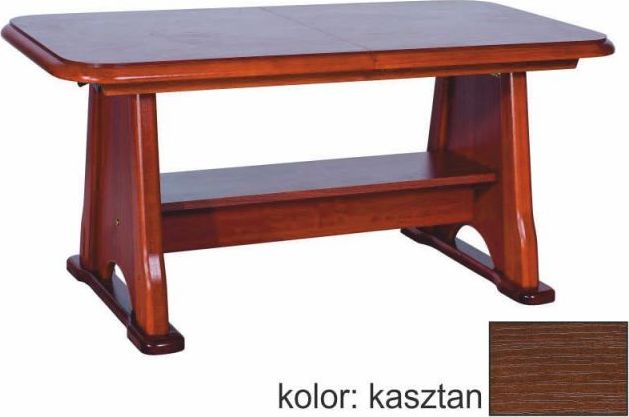 Signal Ława BEATA kasztan rozkładana i podwyższana do salonu SIGNAL