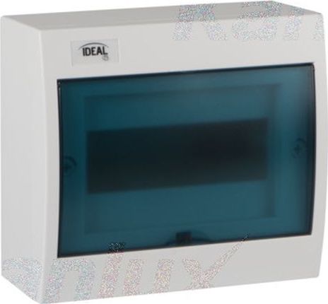 Kanlux Rozdzielnica natynkowa z szyną DIN 8 modułów IP30 IK07 KDB-S08T 23611