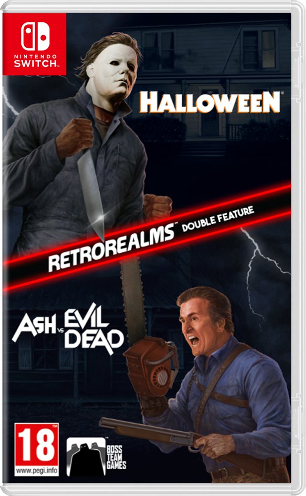 Halloween & Ash vs. Evil Dead Retro Realms Nintendo Switch - Spele