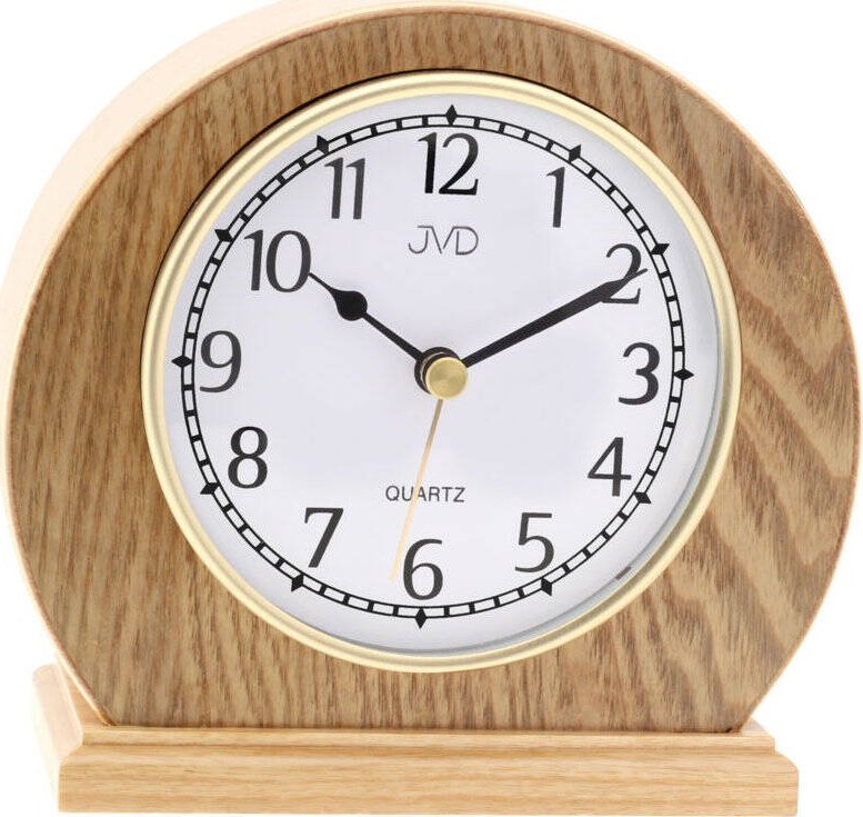 JVD Zegar kominkowy drewniany JVD HS3280.1 14 cm