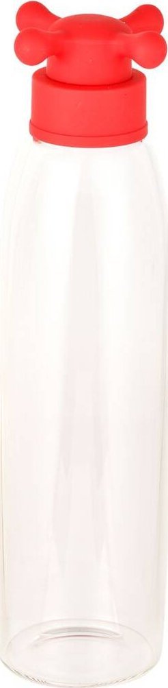 Benetton Szklana Butelka BE-0798-RD Czerwona 550ml