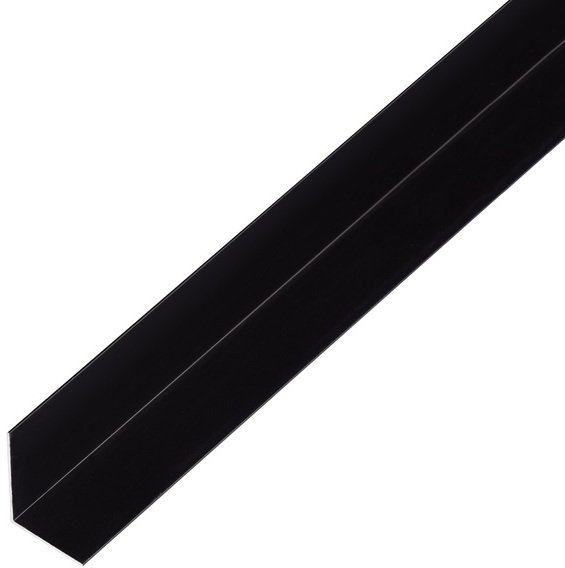PROFIL KĄTOWY ALUMINIOWY ANODOWY CZARNY 1000X25X25X1,0