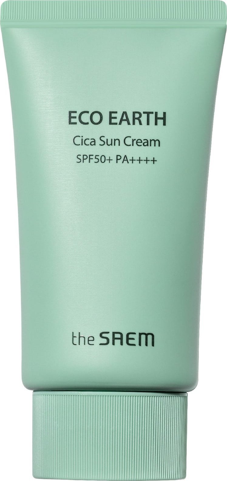 theSaem SAEM Eco Earth Cica Sun Cream Krem z filtrem przeciwsłonecznym SPF 50+
