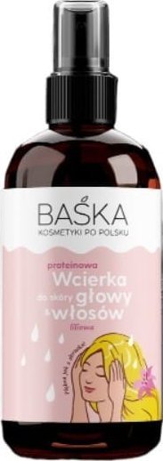 Solverx BAŚKA Proteinowa wcierka do włosów - liliowa 100 ml