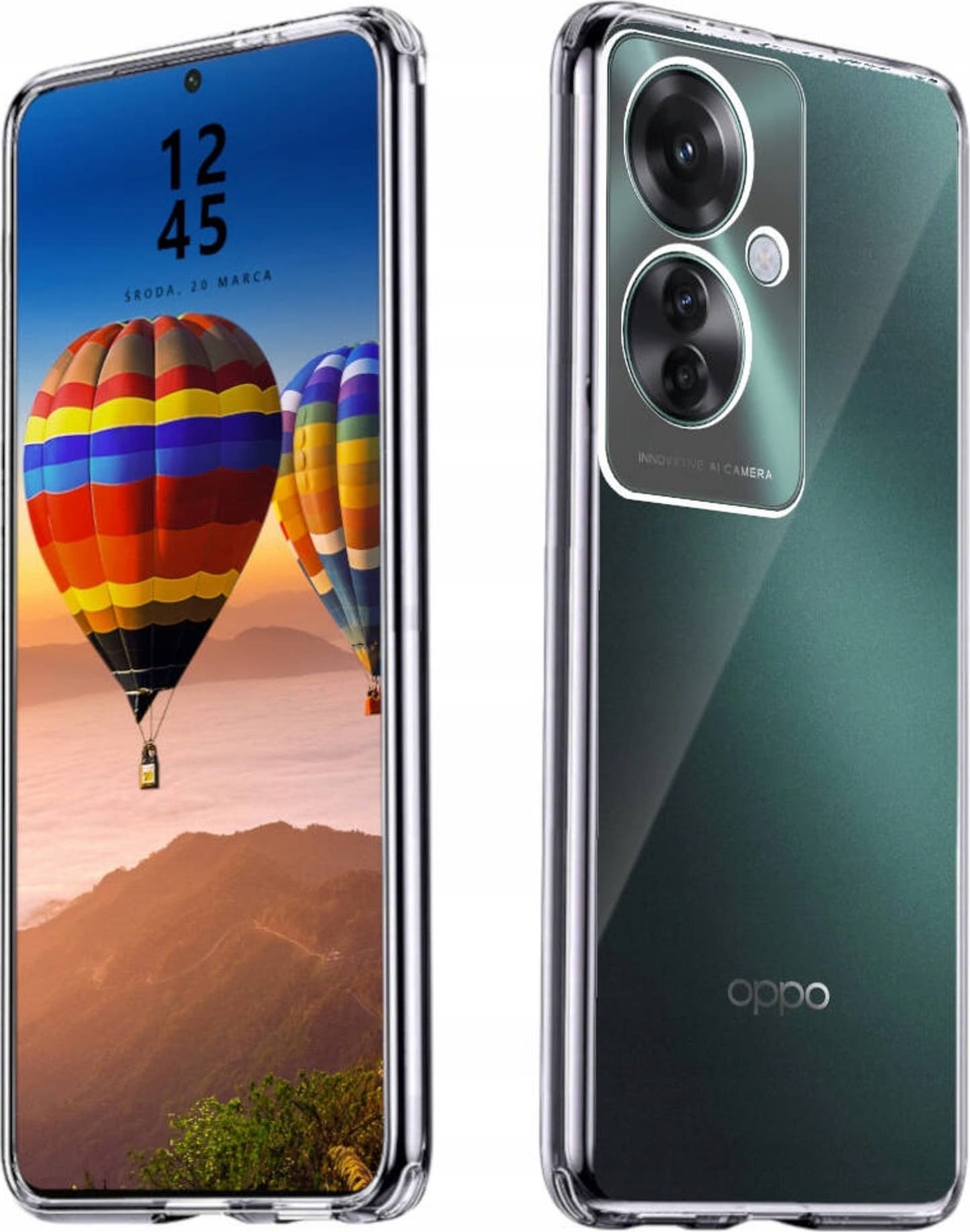 Nexeri Etui OPPO RENO 11F 5G Nexeri Slim Case Protect 2mm transparentne