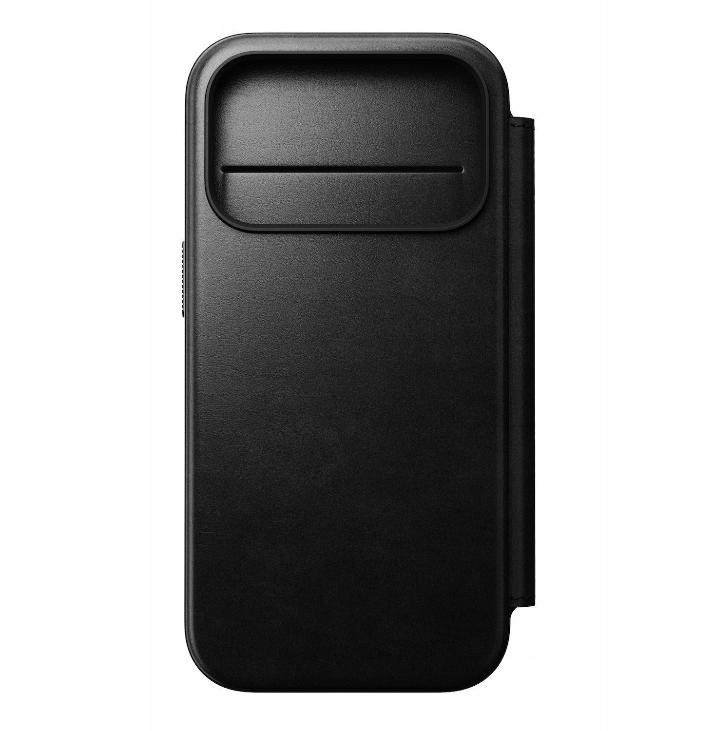 NOMAD Modern Leather Folio - skórzane etui do iPhone 17 Pro kompatybilne z MagSafe; skóra Horween (black)