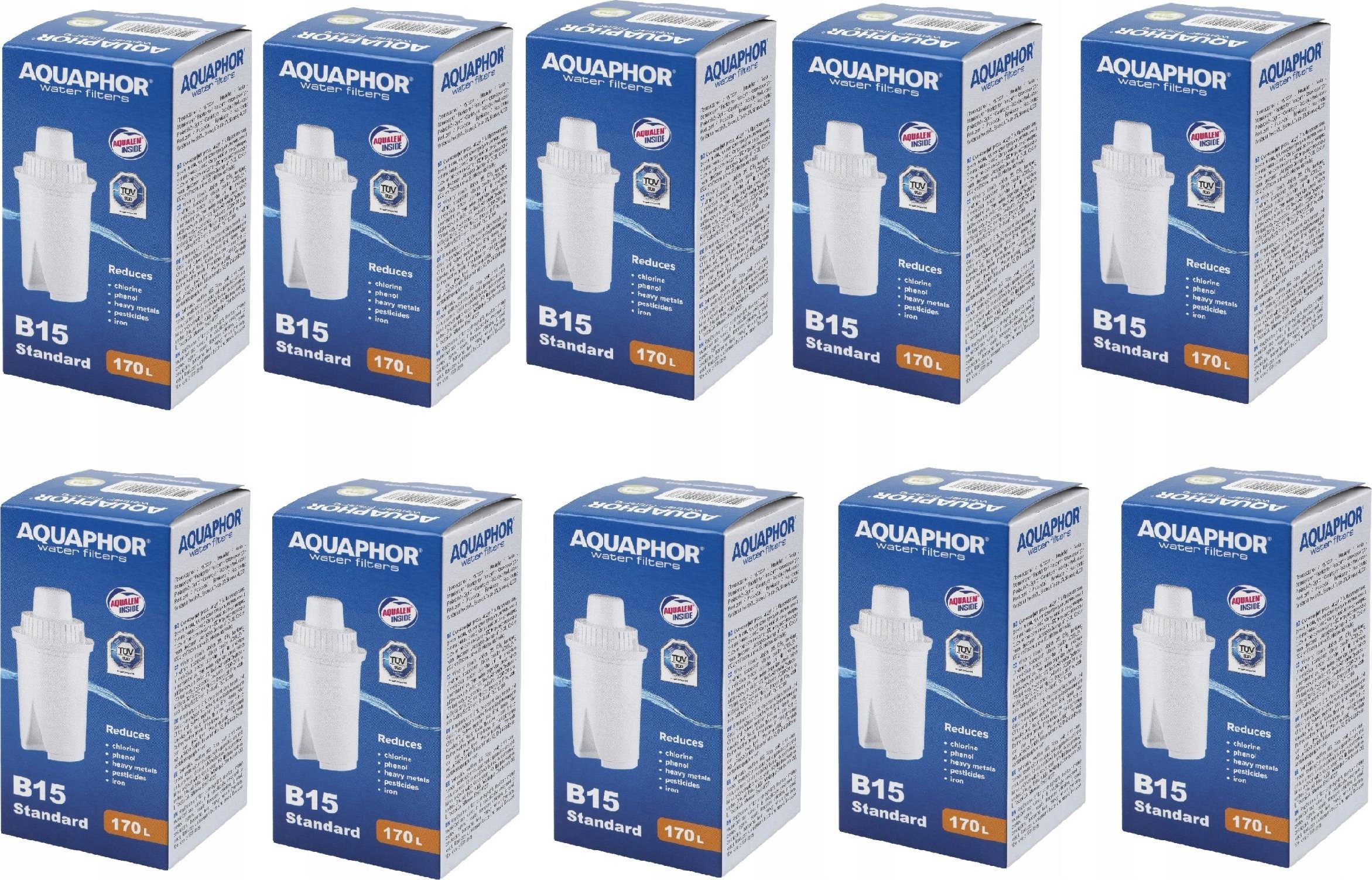 Wkład filtrujący Aquaphor B15 Standard 10 szt.