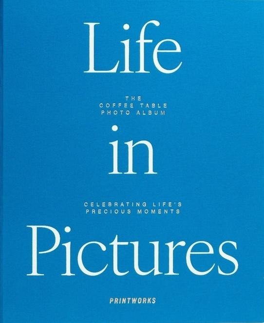 Printworks Fotoalbum - Life in Pictures niebieski