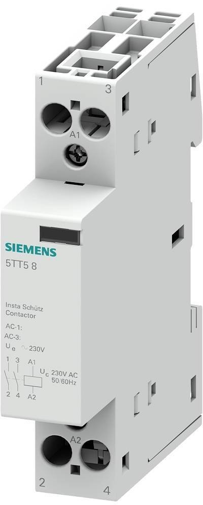 Stycznik modułowy 32A 2Z 400V cewka 230V AC 1 moduł SENTRON 5TT5860-0