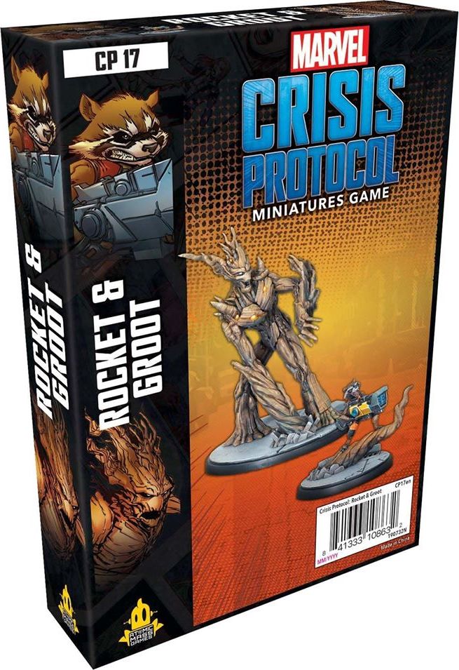 Fantasy Flight Games Gra planszowa Marvel: Crisis Protocol - Rocket and Groot