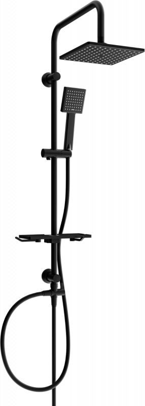 Zestaw prysznicowy Mexen Mexen T45 kolumna prysznicowa czarna - 798454593-70