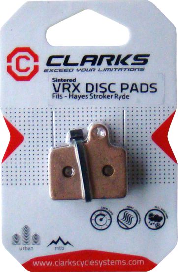 Clarks Okładziny hamulcowe HAYES (Stroker Ryde - Dyno) metaliczne spiekane
