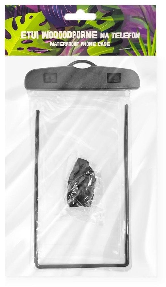 Etui wodoodporne na telefon czarne