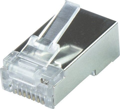 LogiLink LogiLink Modular RJ45 Plug Cat.6A STP, 50 Stück