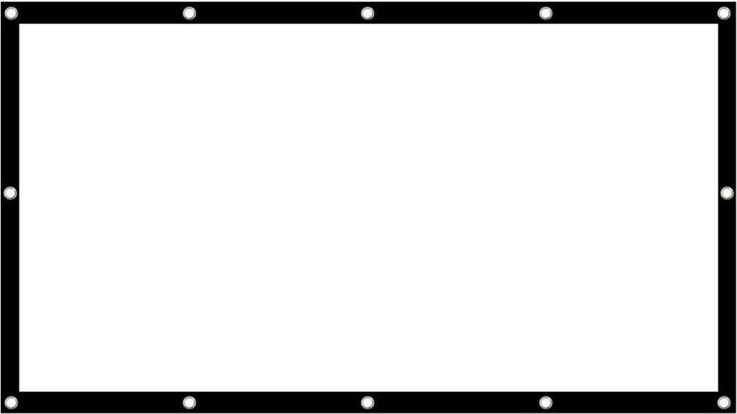 Ekran do projektora Maclean Ekran projekcyjny 84 cale MC-980 186x100cm obramowanie 25mm