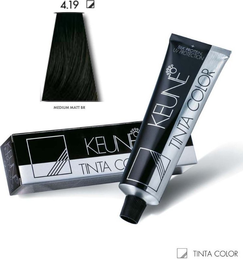 Keune Keune, Tinta Color, Permanent Hair Dye, 4.19 Medium Matt Brown, 60 ml For Women
