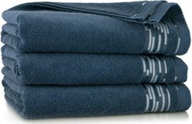 Ręcznik Grafik 50x90 cm 450 g/m2 kolor indygo