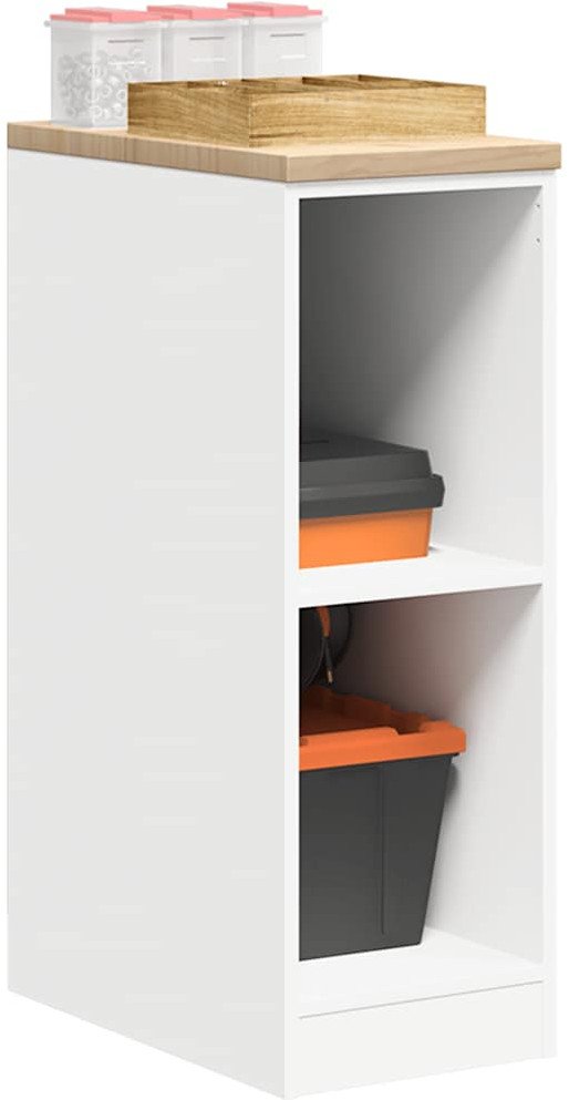 Garażowa szafka do przechowywania Biała 30x51x85 cm